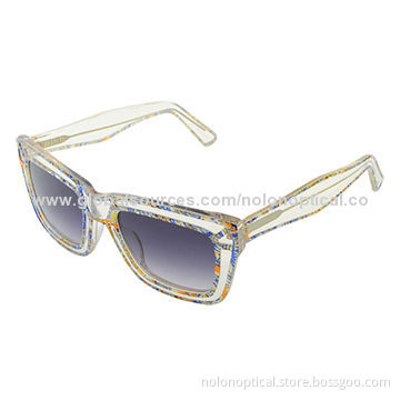 High quality fashion new style sunglasses, customized logos accepted